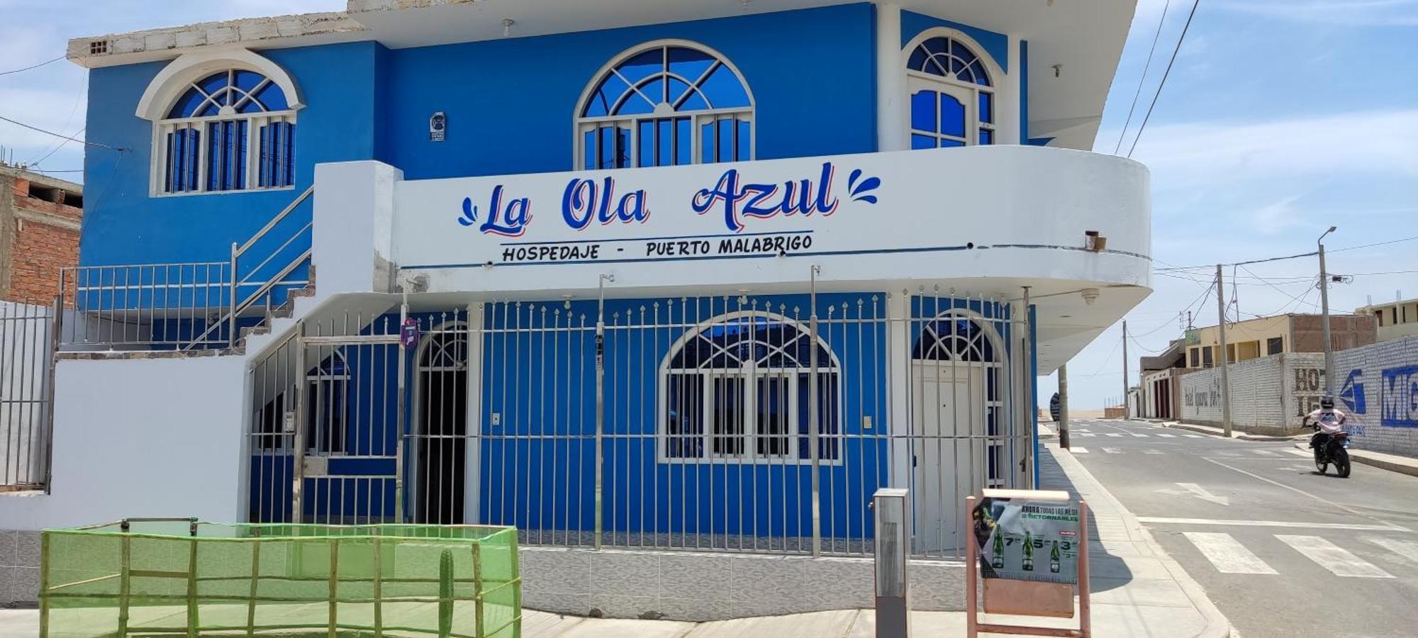 פוארטו צ'יקמה Hospedaje La Ola Azul מראה חיצוני תמונה