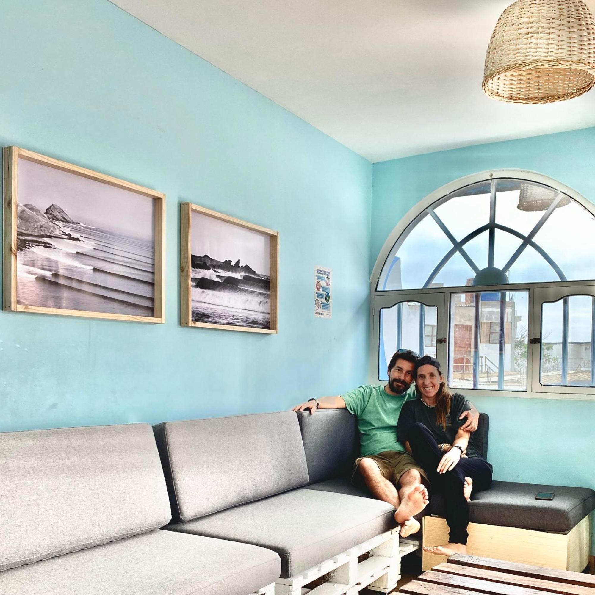 פוארטו צ'יקמה Hospedaje La Ola Azul מראה חיצוני תמונה